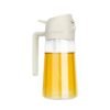 2 in 1 multi purpose glass oil dispenser bottle (500 ml approx)