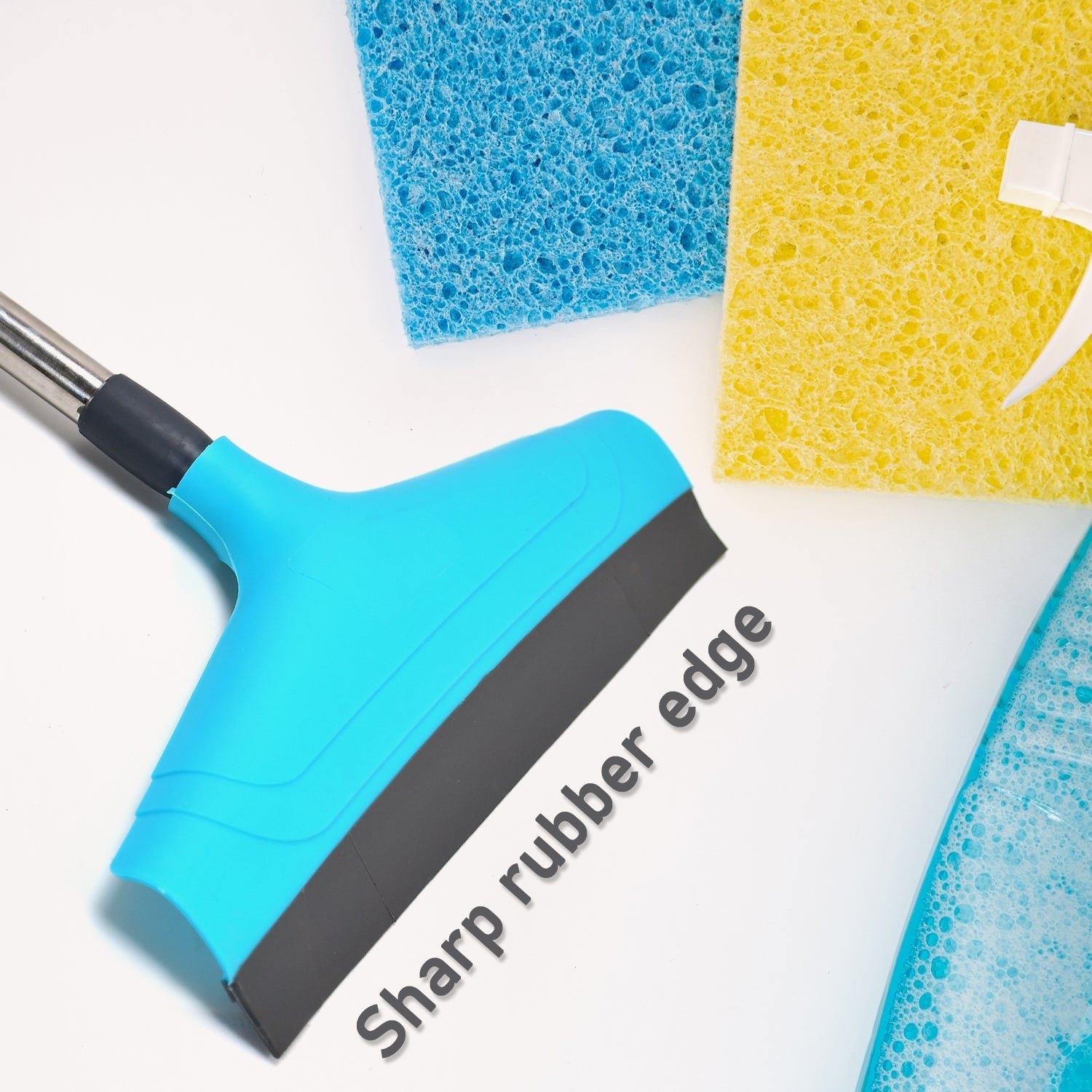 telescopic home / bathroom wiper 12 inch (30 cm), plastic floor wiper telescopic home / bathroom wiper 12 inch (30 cm), plastic floor wiper