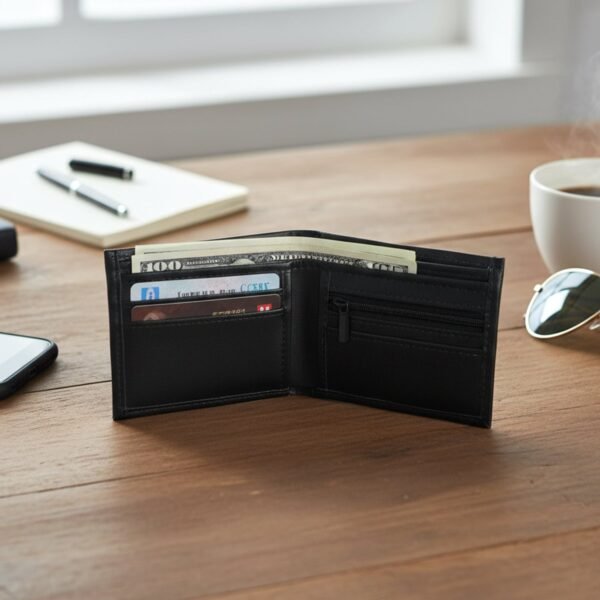 classic gents bi fold wallet (1 pc)