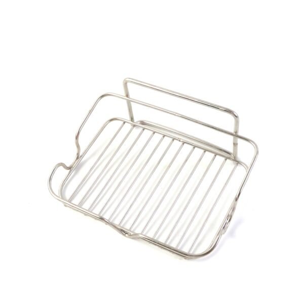 premium stainless steel soap holder (1 pc)