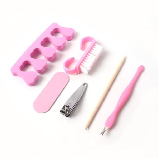6 in 1 multipurpose manicure and pedicure grooming kit
