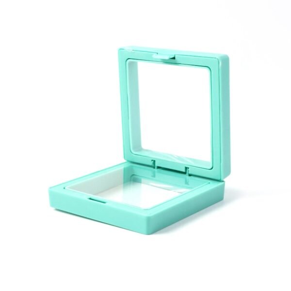 transparent jewellery display box (7x7 cm / 1 pc)