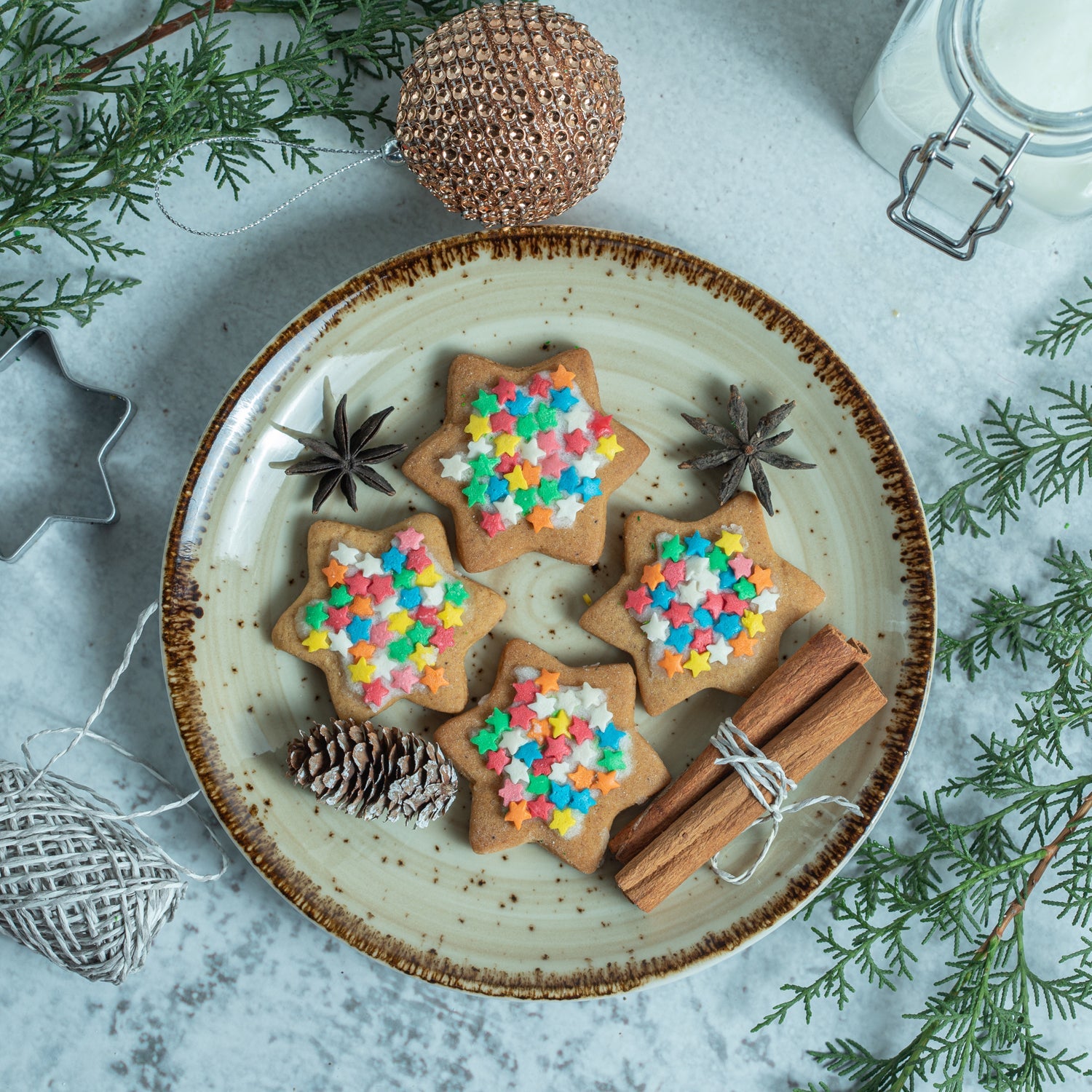 star shape silicone resin mold full flexible