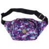 stylish camouflage print waist bag (1 pc)