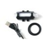 rechargeable led bicycle front & rear safety light (1 pc)
