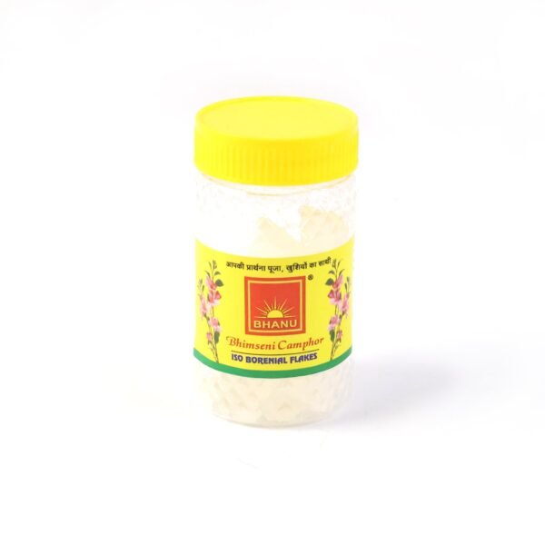 premium bhimseni camphor iso borneol flakes (20gm / 1 pc)