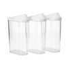easy flow airtight storage containers (3 pc)
