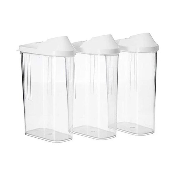 easy flow airtight storage containers (3 pc)