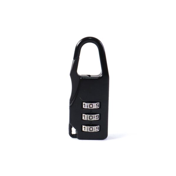 secure 3 digit combination travel lock (1 pc)