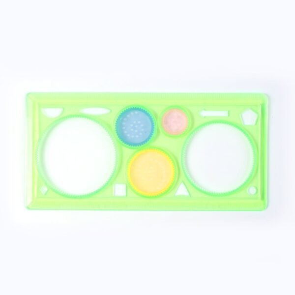 design ruler spirograph geometry stencil set