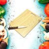 wooden chopping board big size for kitchen use