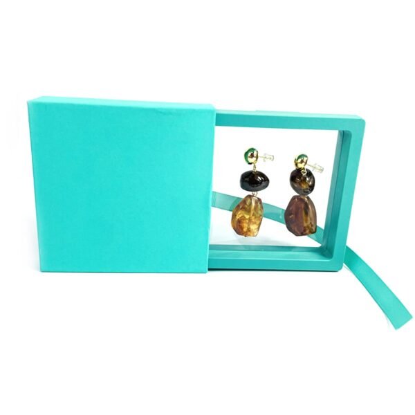 transparent jewellery display box (7x7 cm / 1 pc)