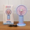 dual use rechargeable mini handheld & table fan (1 pc) dual use rechargeable mini handheld & table fan (1 pc)