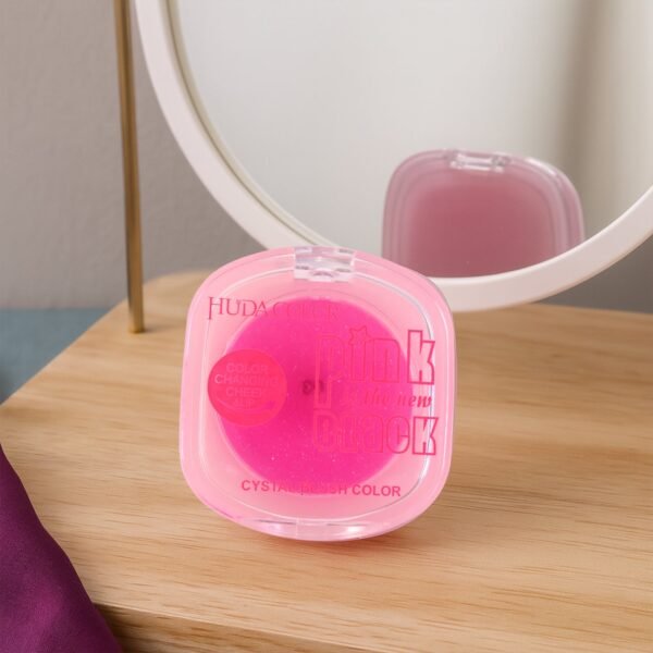premium huda color crystal blush (1 pc)