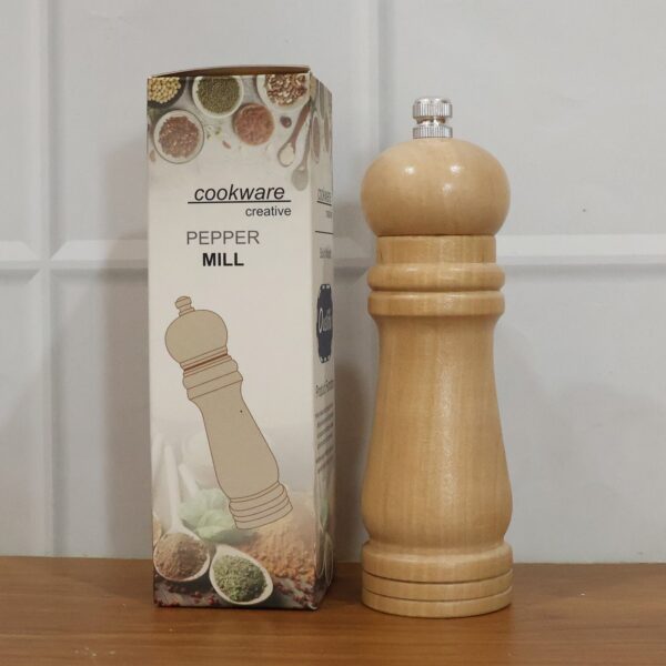 classic wooden manual pepper grinding mill (1 pc) classic wooden manual pepper grinding mill (1 pc)