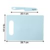 2 in 1 multipurpose kitchen chopping board (1 set)