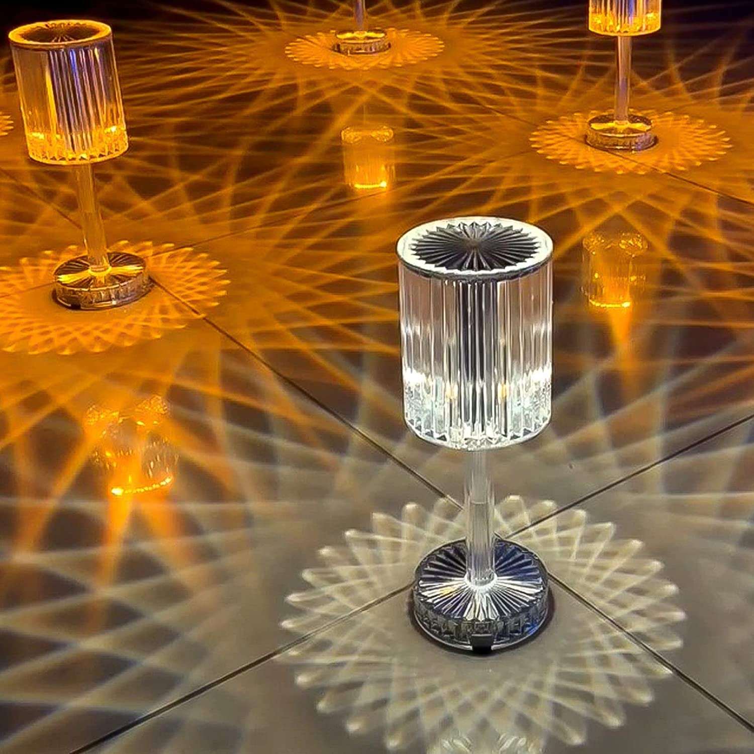 crystal table lamp , touch control atmosphere nightstand lamp with usb charging line crystal table lamp , touch control atmosphere nightstand lamp with usb charging line