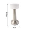 rechargeable led touch sensor table lamp (1 pc)