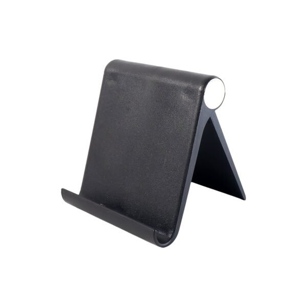 plastic foldable desktop mobile stand (1 pc / black)
