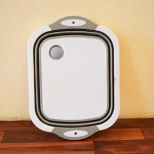 collapsible cutting board with dish tub basket for kitchen use ( 1 pcs ) collapsible cutting board with dish tub basket for kitchen use ( 1 pcs )