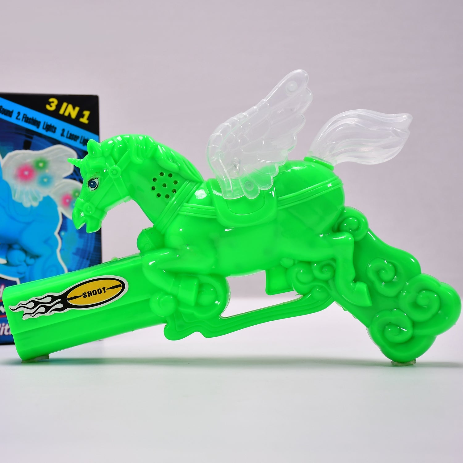 musical laser light gun for kids