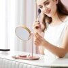 modern round tabletop makeup mirror (1 set) modern round tabletop makeup mirror (1 set)