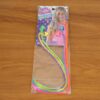 colourful braided hair extension streaks for girls & kids (6 pc)
