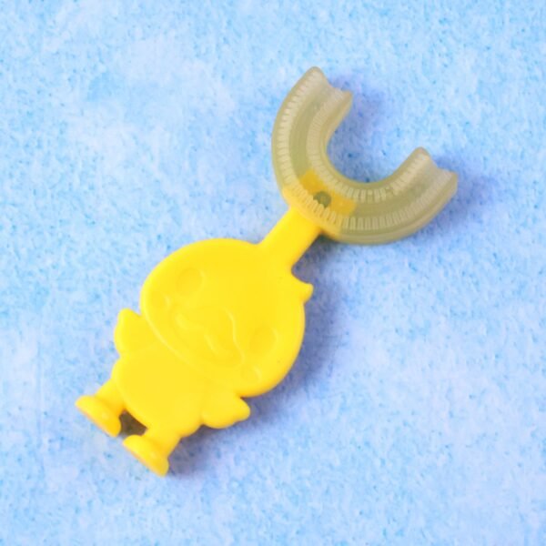 cute cartoon duck u shape baby toothbrush (1 pc / mix color)