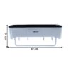 wall mounted multifunctional bathroom storage rack (1 pc)