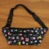 floral print adjustable waist bag / fanny pack (1 pc)