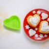 heart shaped silicone cake mold â€“ baking tools & bakeware (pack of 6)