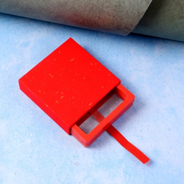 transparent jewellery display box (9x9 cm / 1 pc)