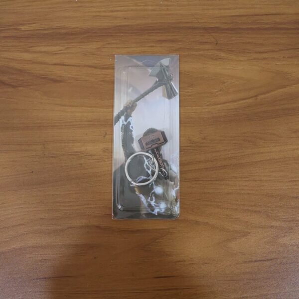 metal hammer shape keychain (1 pc)