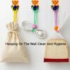 reusable silicone food bag sealing clips with lock for kitchen storage ( 3 pc)