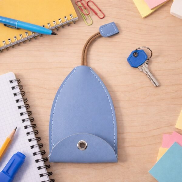 compact travel keyholder pouch with wrist strap (1 pc)