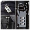 secure 3 digit combination travel lock (1 pc)