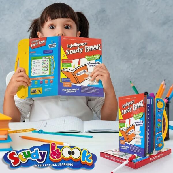 interactive intelligence learning book with sound & phonics (1 set)