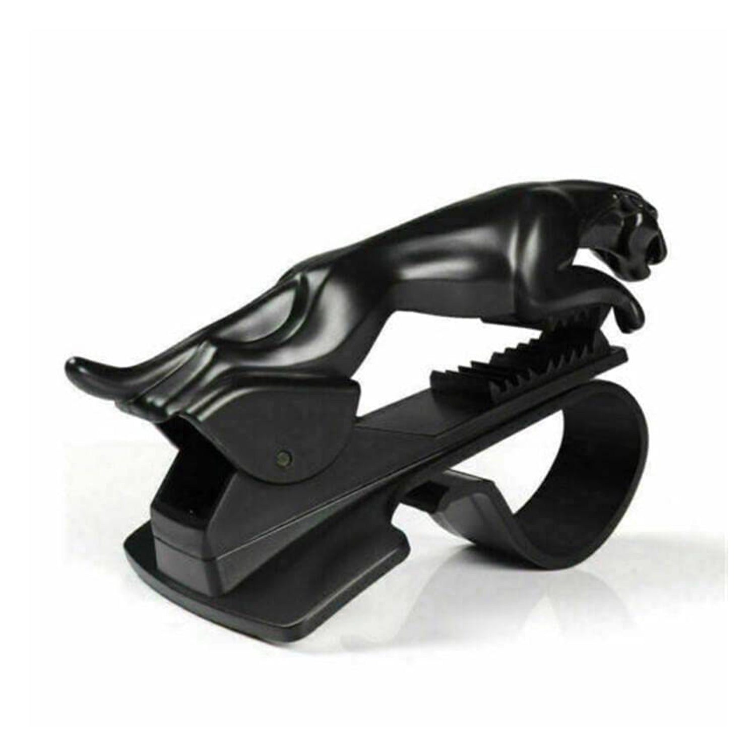 jaguar leopard shape plastic phone clip, mobile phone holder for car use