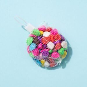 decorative stones and pebbles for garden, vase fillers multicolor.