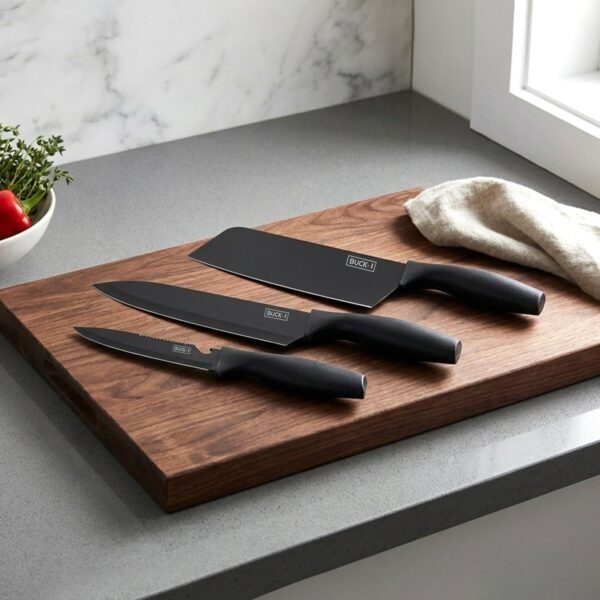 3 in 1 professional kitchen knife set (3 pc set)