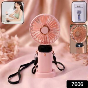 rechargeable portable handheld fan (1 pc)