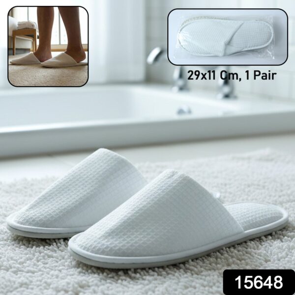 hotel & spa soft slippers for guests (29 Ã— 11 cm, 1 pair)