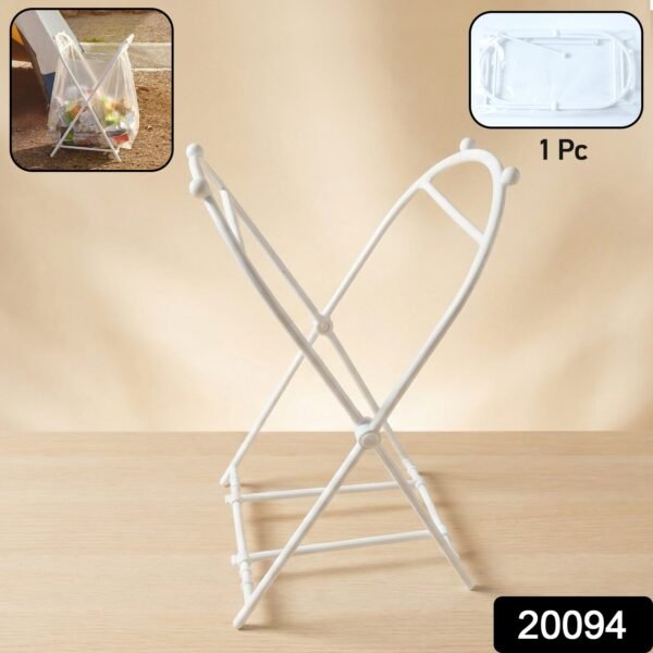 foldable garbage bag holder stand (1 pc)