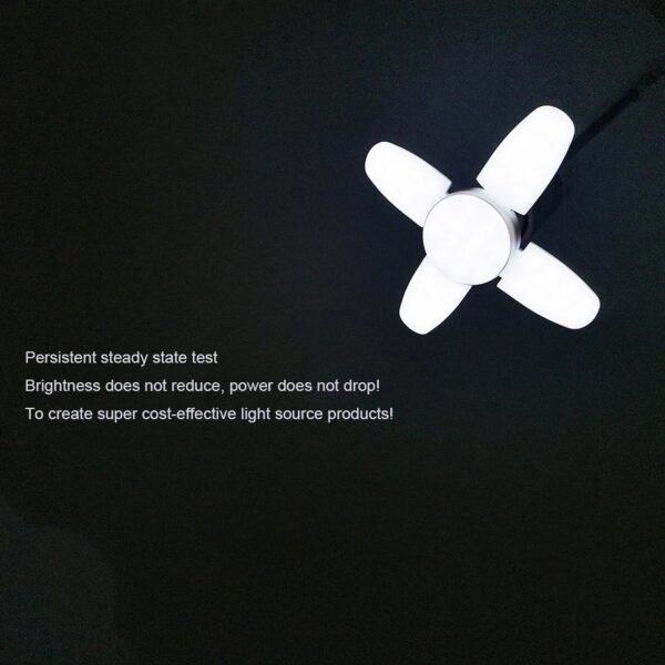 foldable led fan blade bulb 28v (1 pc)
