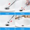 flexible sink & drain cleaning spring tool (58 cm, 1 pc)