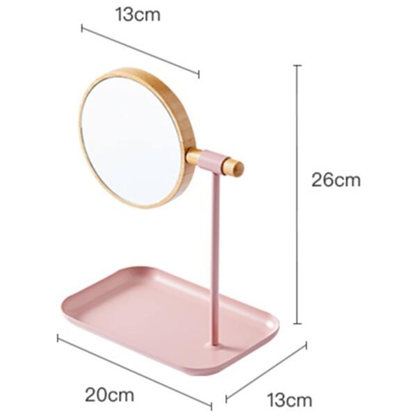 modern round tabletop makeup mirror (1 set) modern round tabletop makeup mirror (1 set)