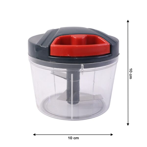 compact manual hand press vegetable chopper (1 pc)