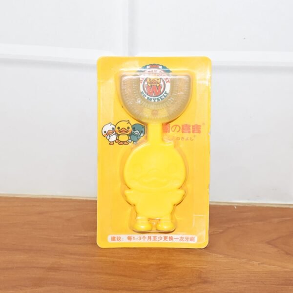 cute cartoon duck u shape baby toothbrush (1 pc / mix color)