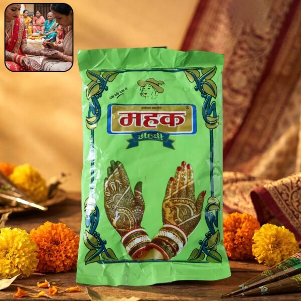 traditional herbal mehndi powder ( 80 gram pack)