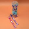 8 pc 2 in 1 toothbrush case for family use